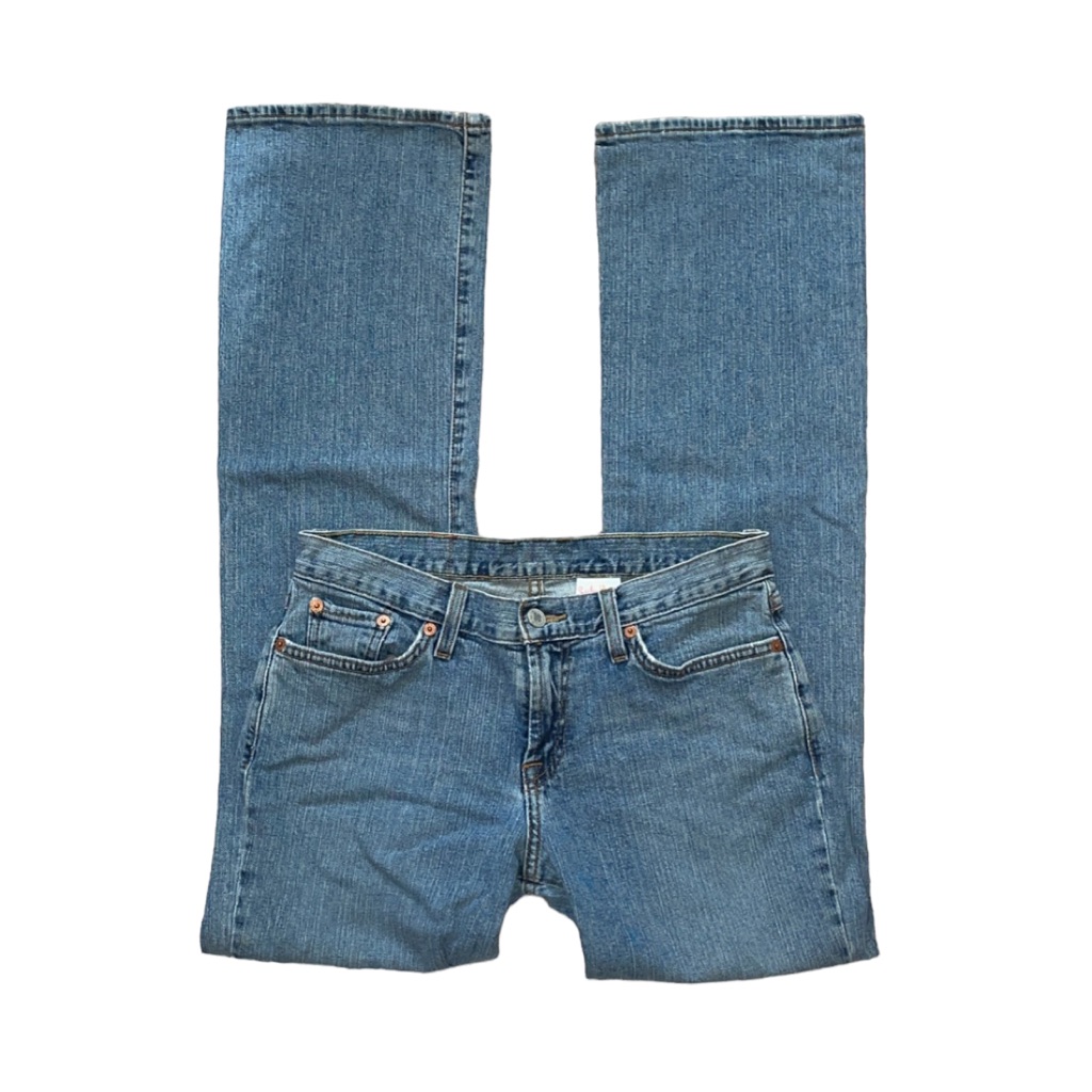 Lucky Brand Mid Rise Flare Denim Jeans